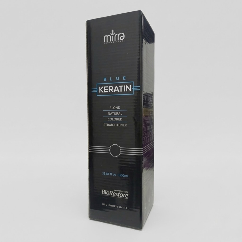 Embalagem Blue Keratin