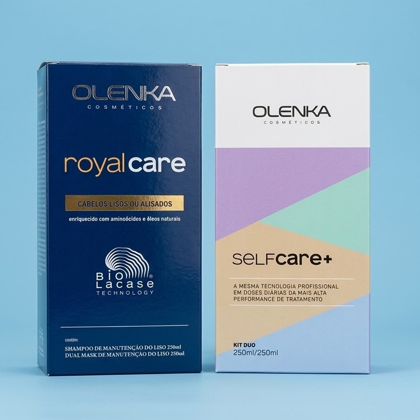 Embalagem Olenka Cosméticos